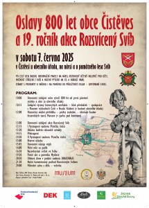 Program oslav výročí 800 let obce a Rozsvícený Svíb 2025