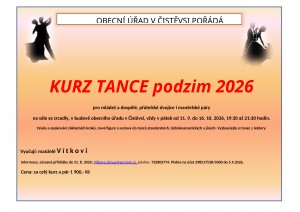 kurz tance podzim 2026